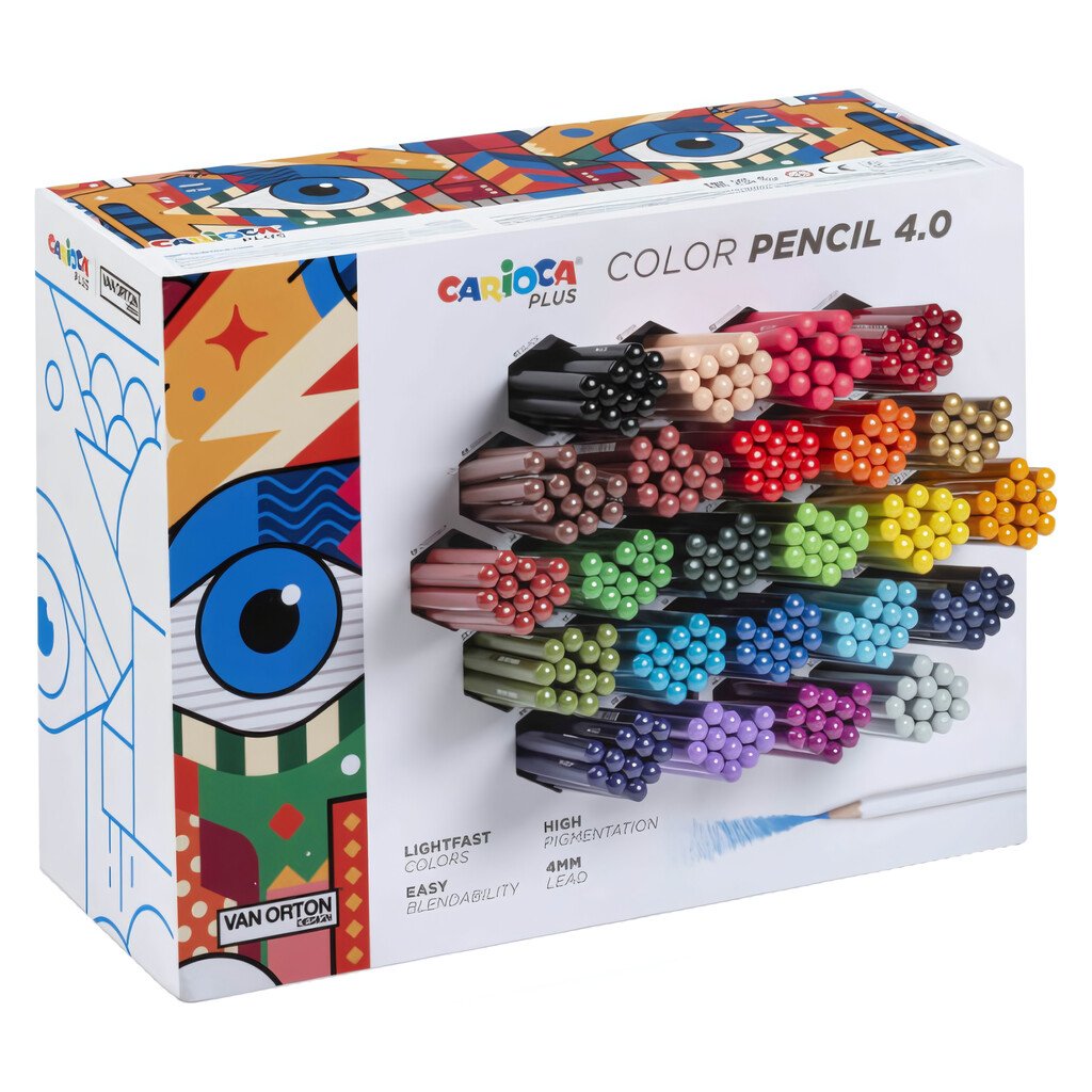 Matite colorate Carioca Plus Color Pencil 4.0: cf. da 288 u. - immagine 2