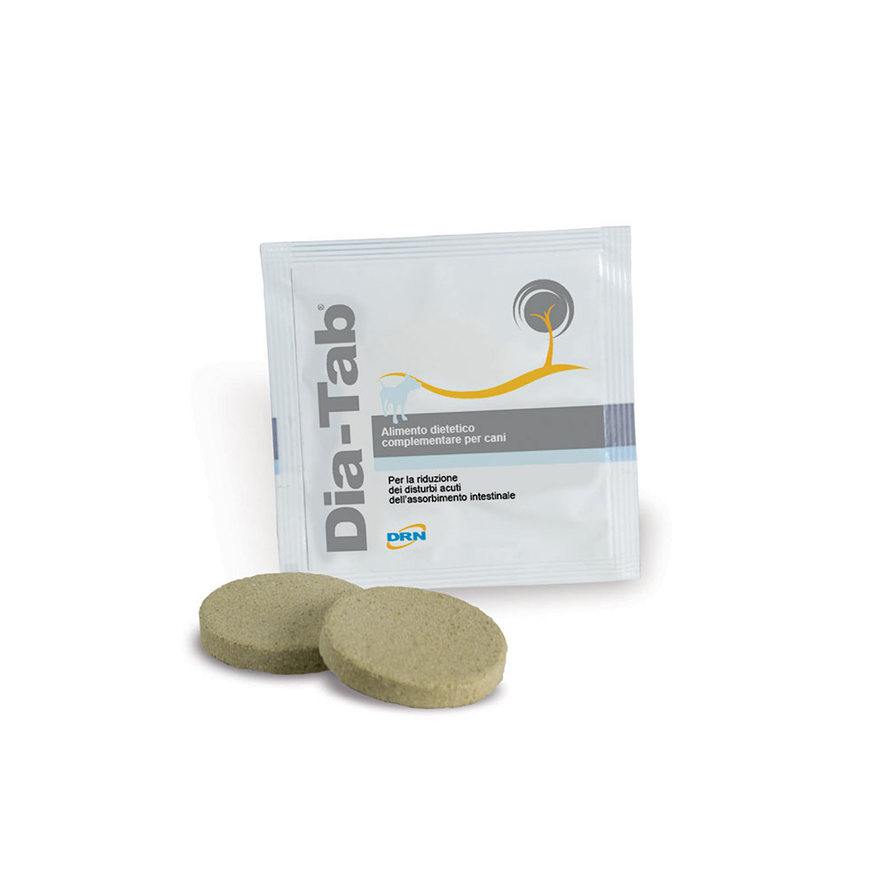 DIA-TAB – Alimento dietetico per l’assorbimento intestinale di Cani e Gatti 6x5g - immagine 2