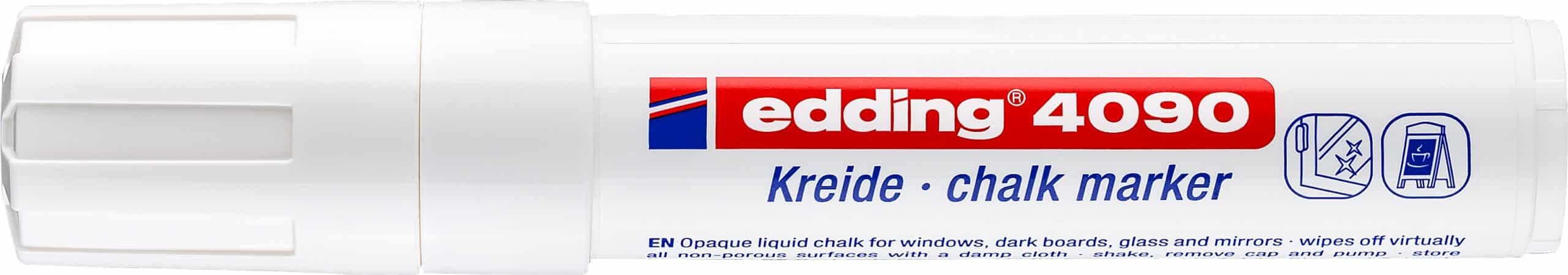 EDDING Windowmarker 4090 4-15mm 4090-49 bianco - immagine 2