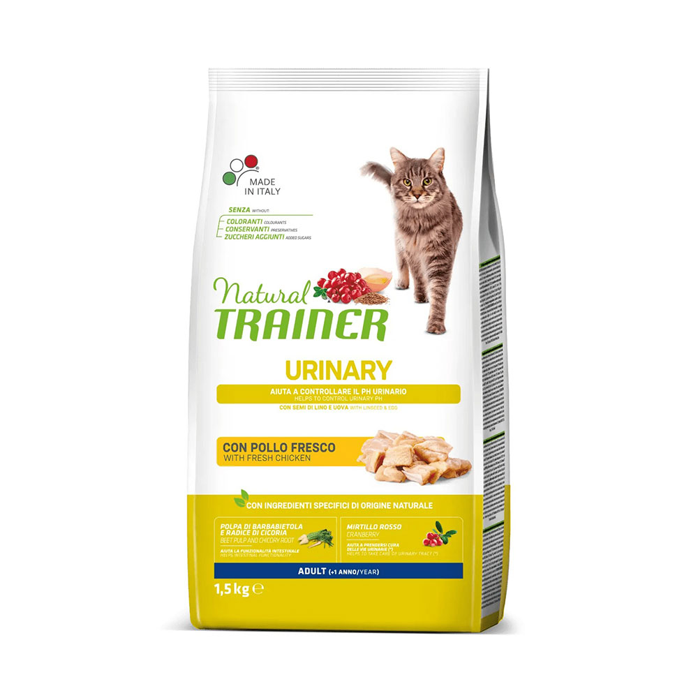 Natural Trainer Urinary con Pollo – Crocchette per Gatti - immagine 2