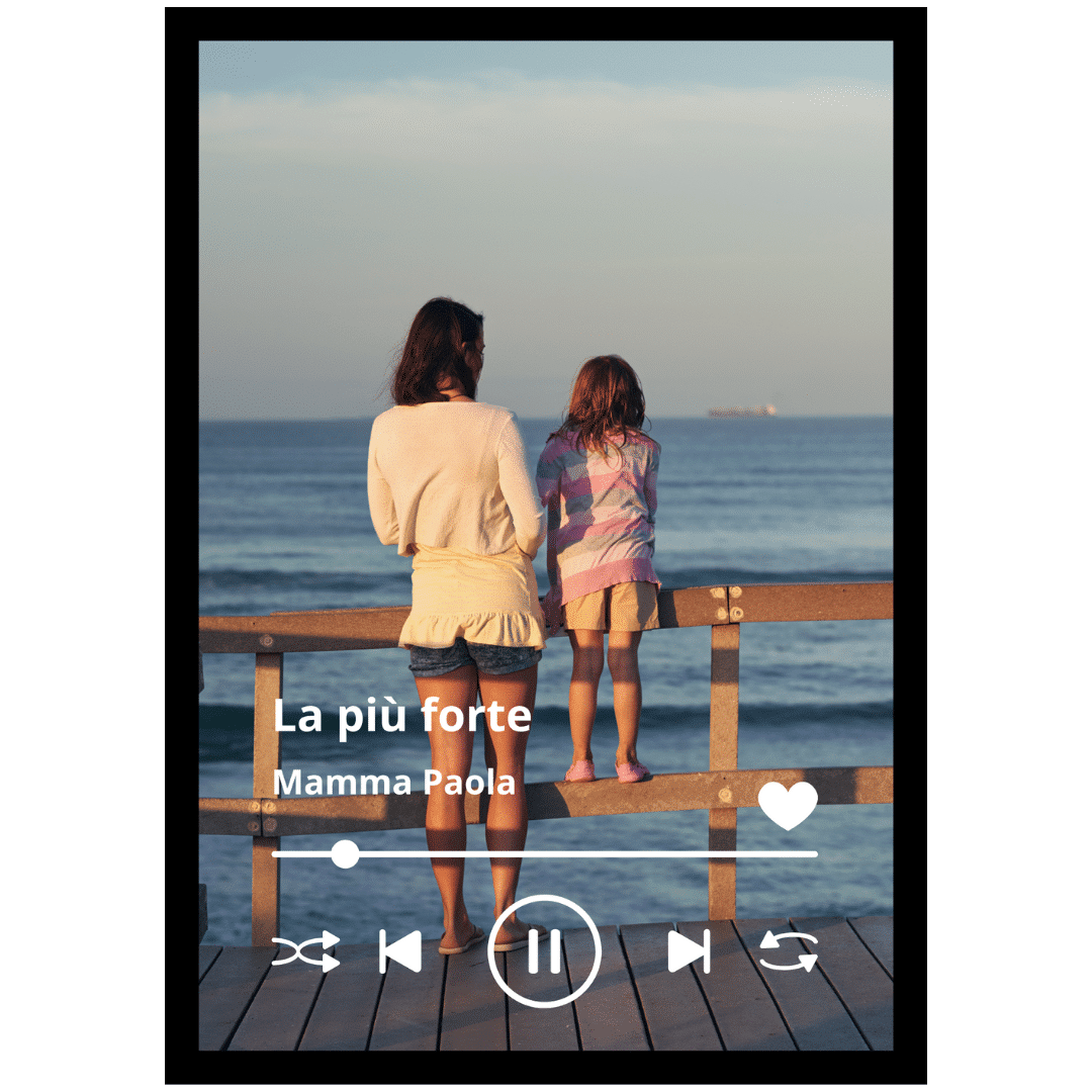 Poster personalizzato “Canzone” - immagine 3