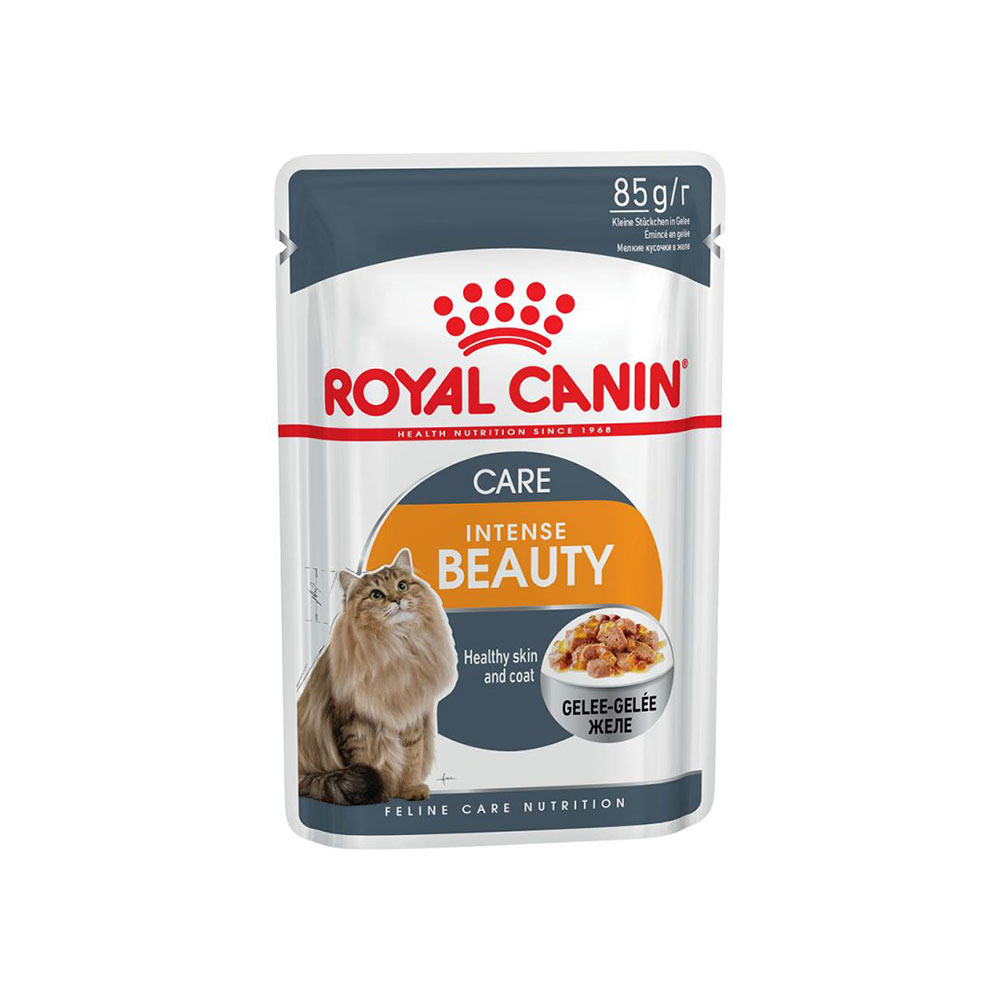 Royal Canin Intense Beauty in gelatina per Gatti – Pack 12 pezzi x85g - immagine 2