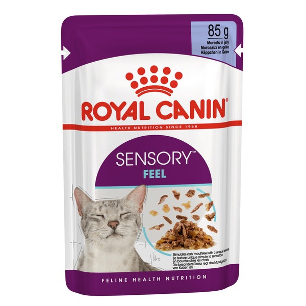 Royal Canin Sensory Feel Straccetti in Gelatina – Pack 12 pezzi 85g - immagine 2