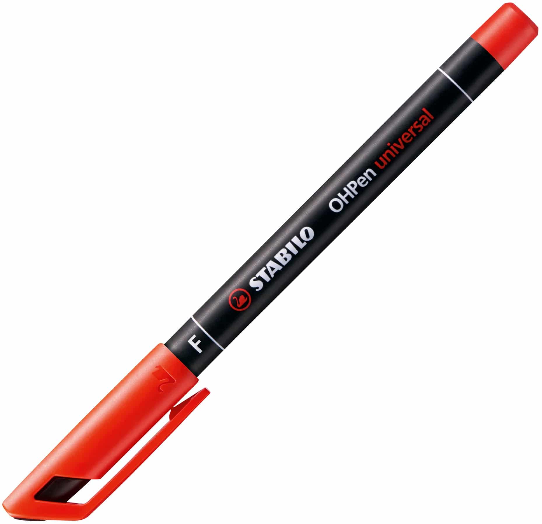 STABILO OHP Pen permanent F 842/40 rosso - immagine 2