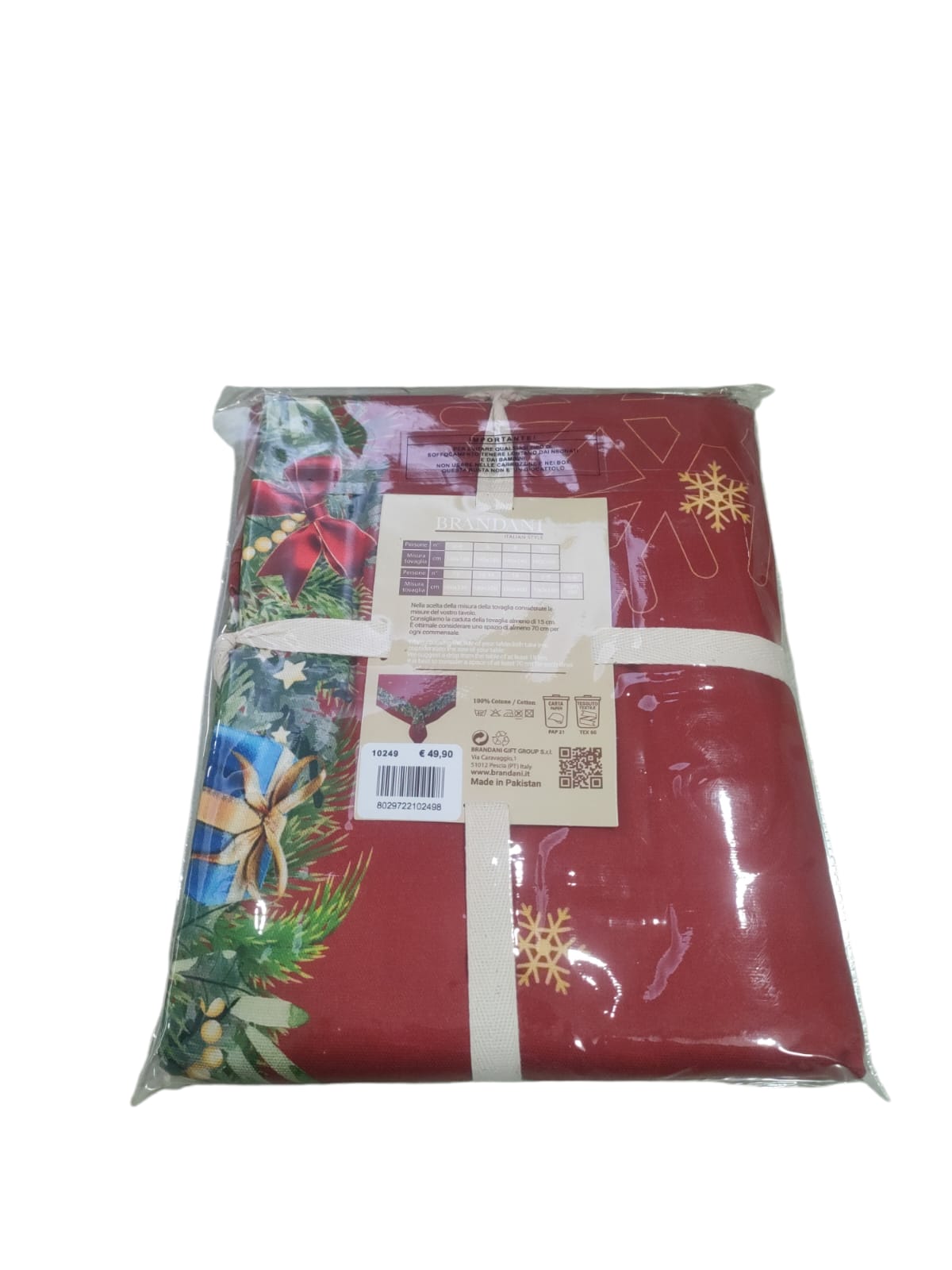 Tovaglia Christmas 140x240cm 10249 - immagine 3