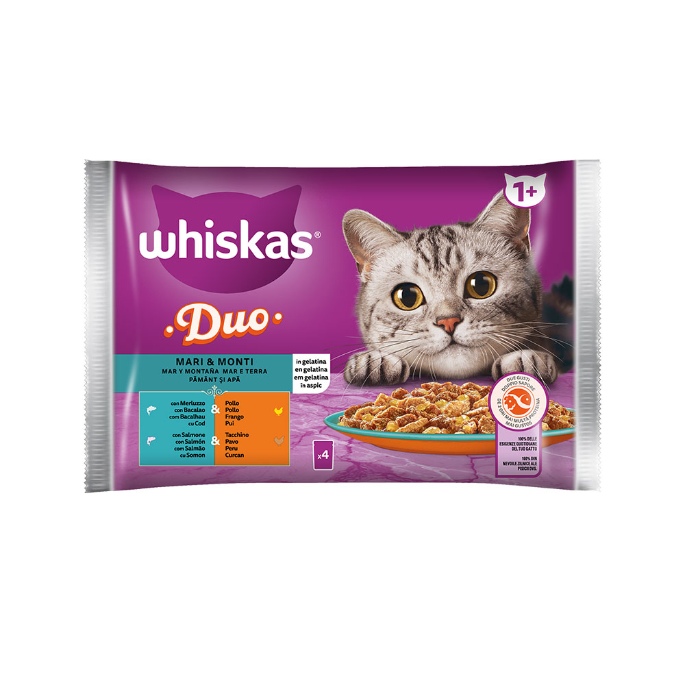 Whiskas Duo Mari e Monti 4x85g - immagine 2
