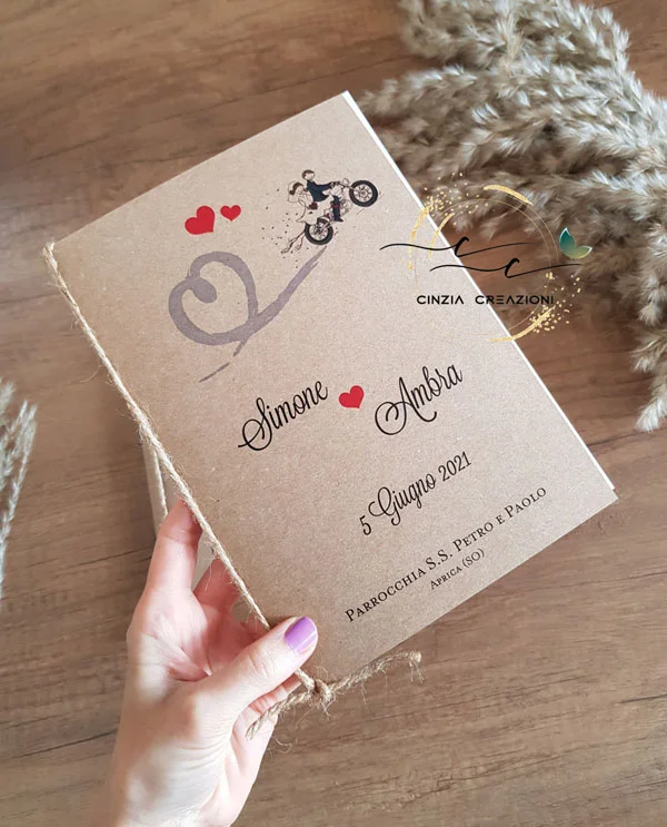 libretti chiesa nozze viaggio LM047 - immagine 2