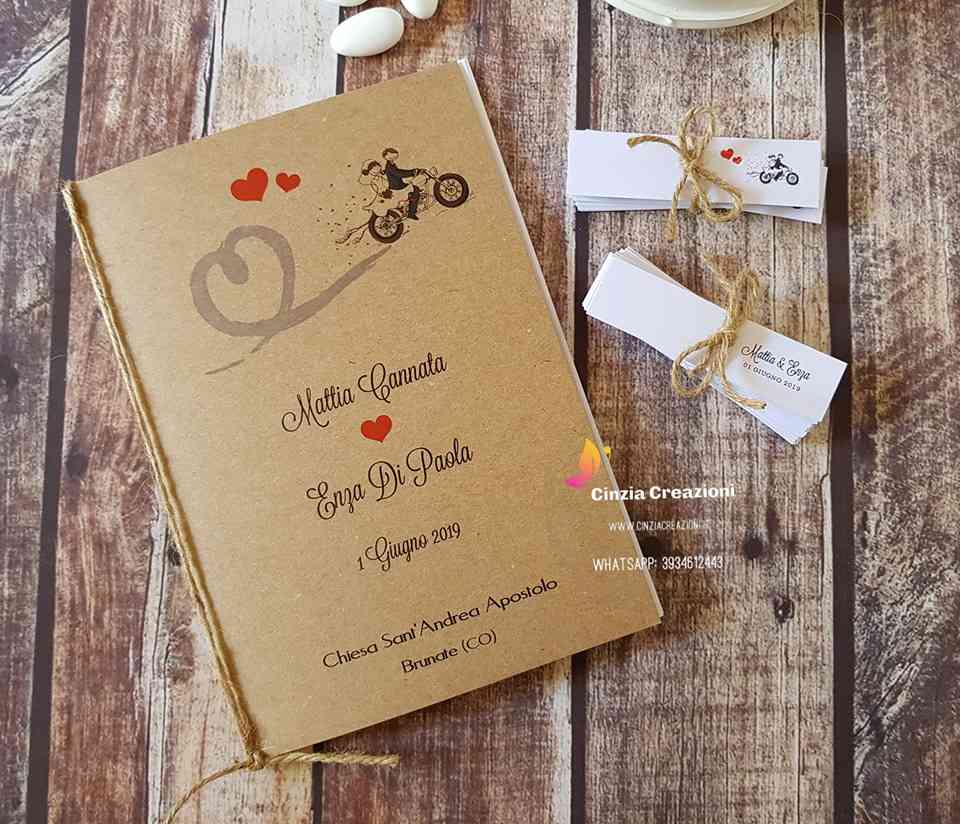 libretti chiesa nozze viaggio LM047 - immagine 4