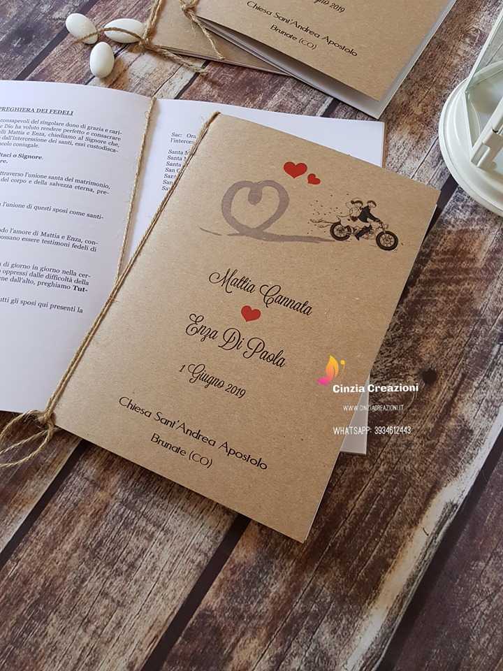 libretti chiesa nozze viaggio LM047 - immagine 8