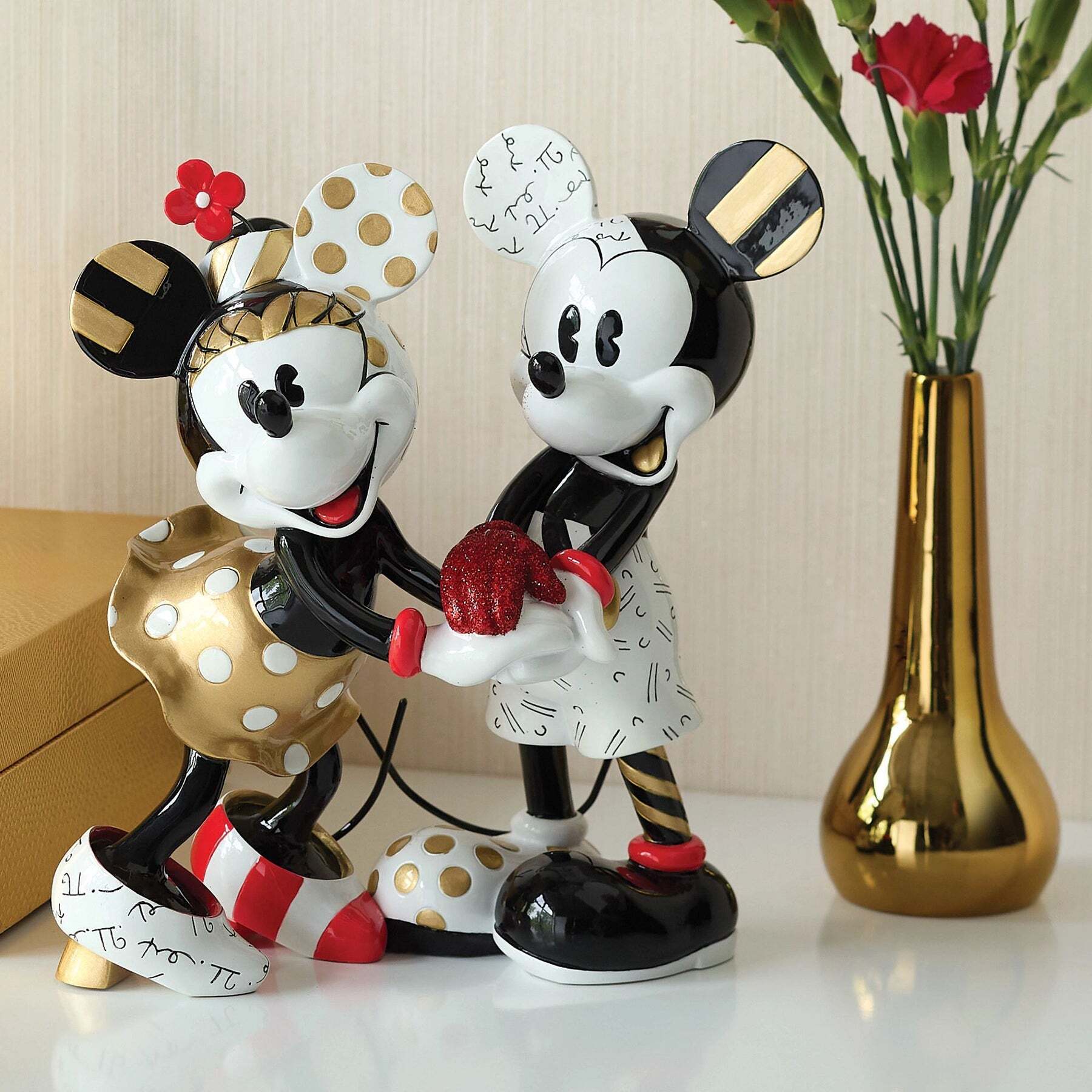 Statuetta Mickey E Minnie Midas Recolor – Disney Britto - immagine 2