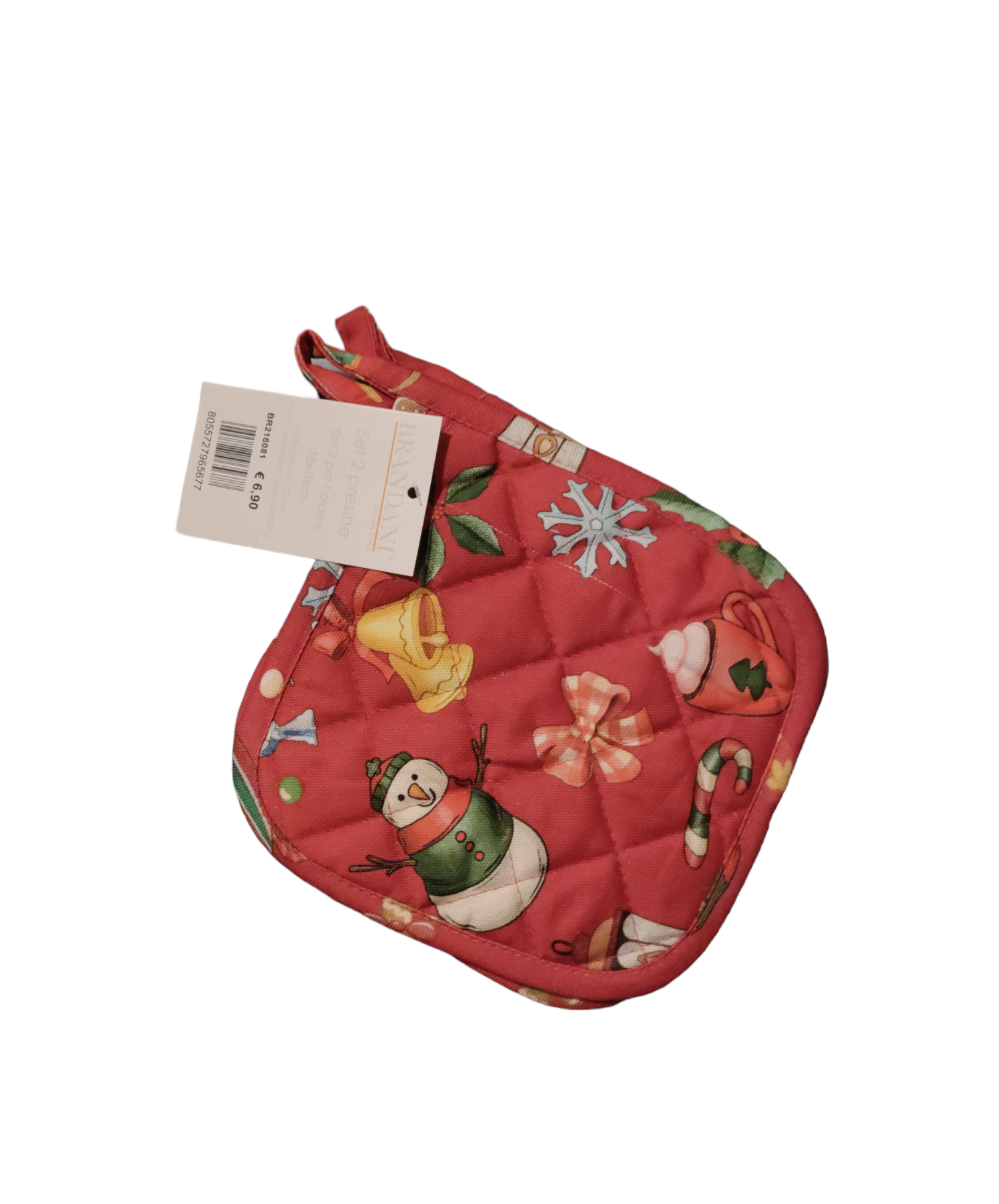 Set 2 presine Chicchi e Balocchi 18x18cm - immagine 2