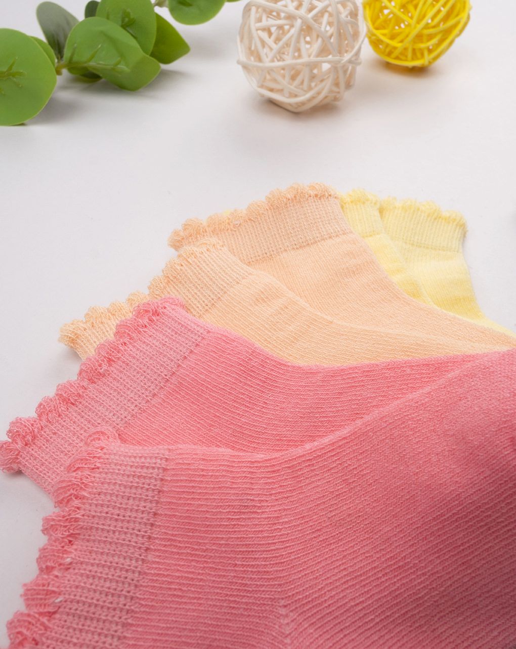 Pack 5 calze corte bimba multicolor - immagine 4