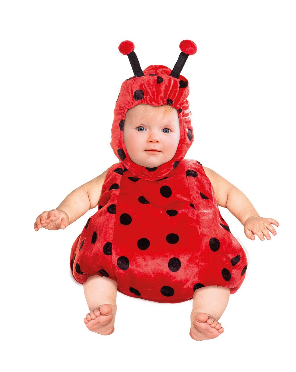 Costume carnevale coccinella baby neonato 6-12 mesi – carnaval queen - immagine 2