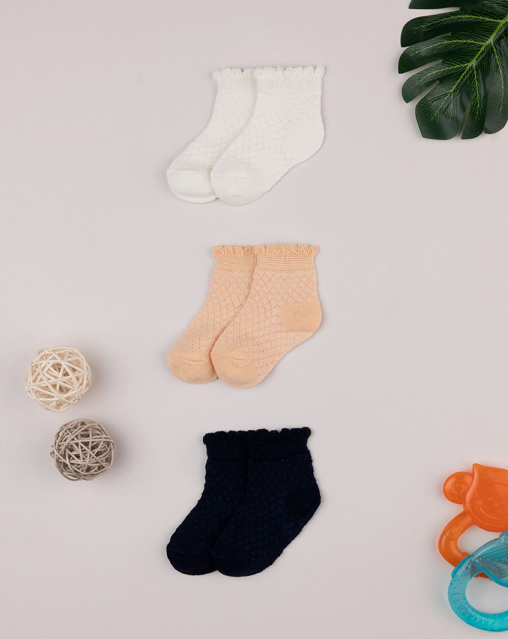 Pack 3 calze corte bimba - immagine 2