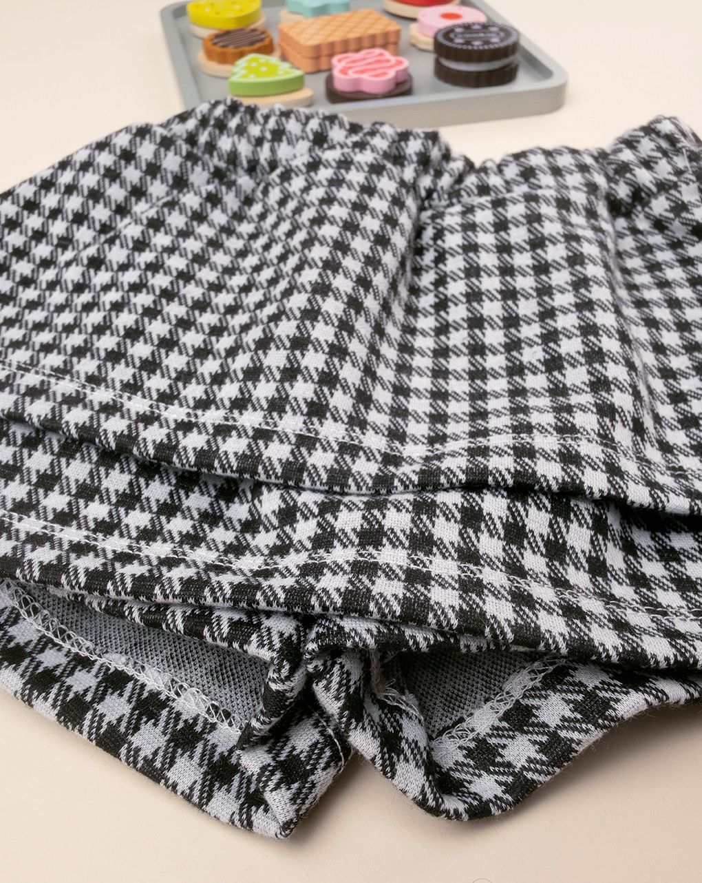 Shorts bimba punto milano nero - immagine 4