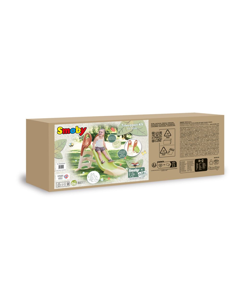 Scivolo ks water fun – 1,5m – 2+ – smoby life - immagine 8
