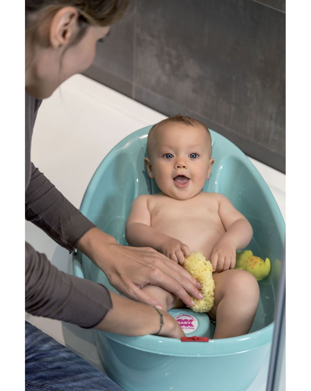 Vaschetta onda baby verde 0-12 mesi – ok baby - immagine 6