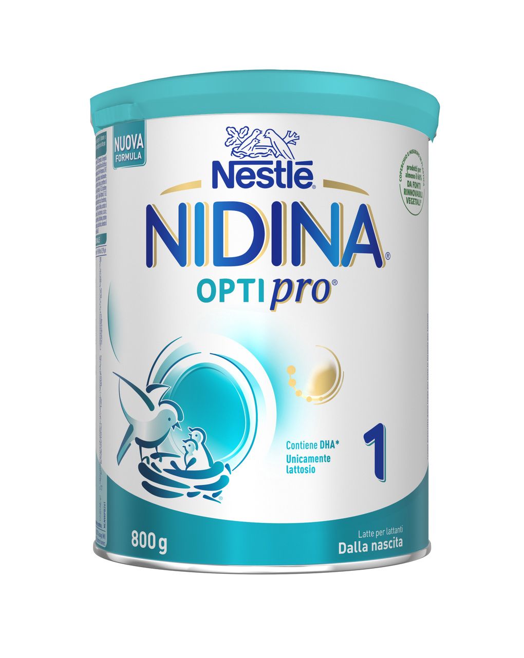 Nidina optipro 1 dalla nascita latte per lattanti in polvere 800g – nestlé - immagine 2