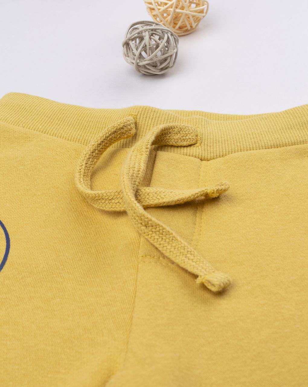 Pantalone felpato bimbo giallo “dinosaur” - immagine 4