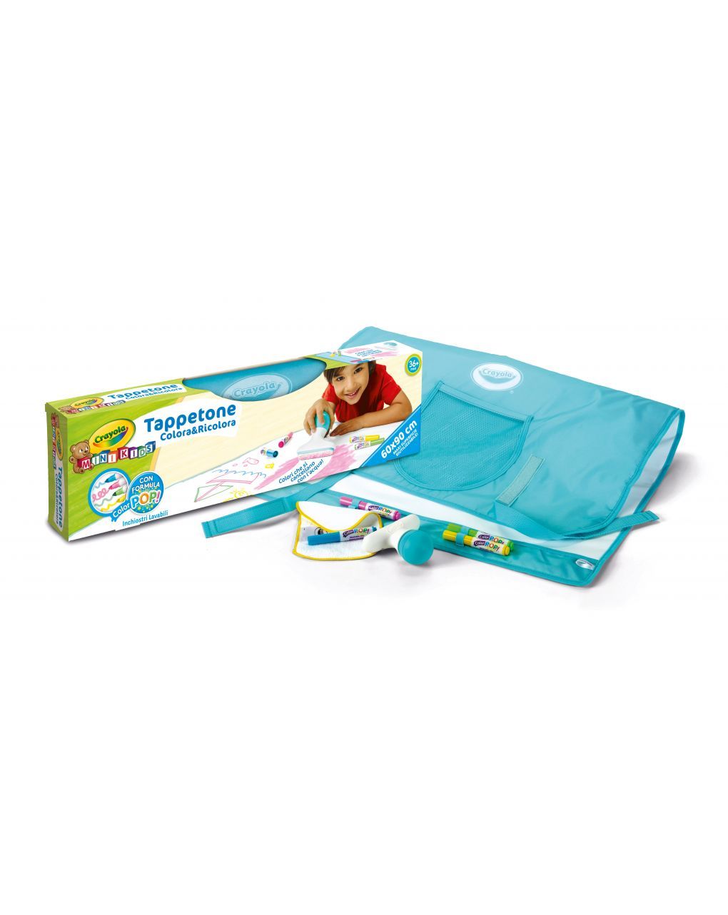 Crayola – tappetone colora&ricolora - immagine 2
