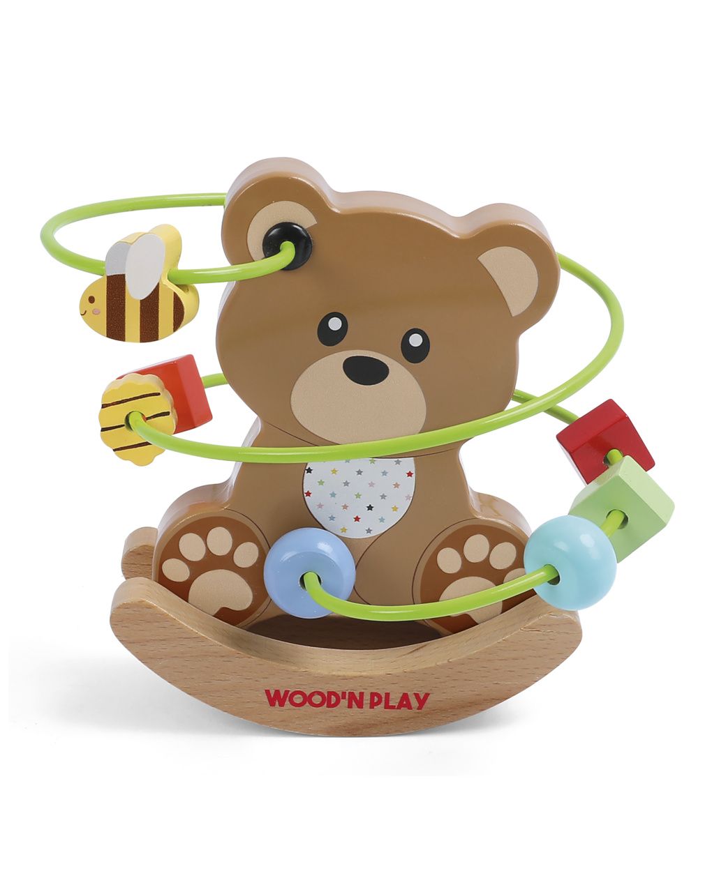 Orsetto con labirinito – 12m+ – wood ‘n’ play - immagine 2