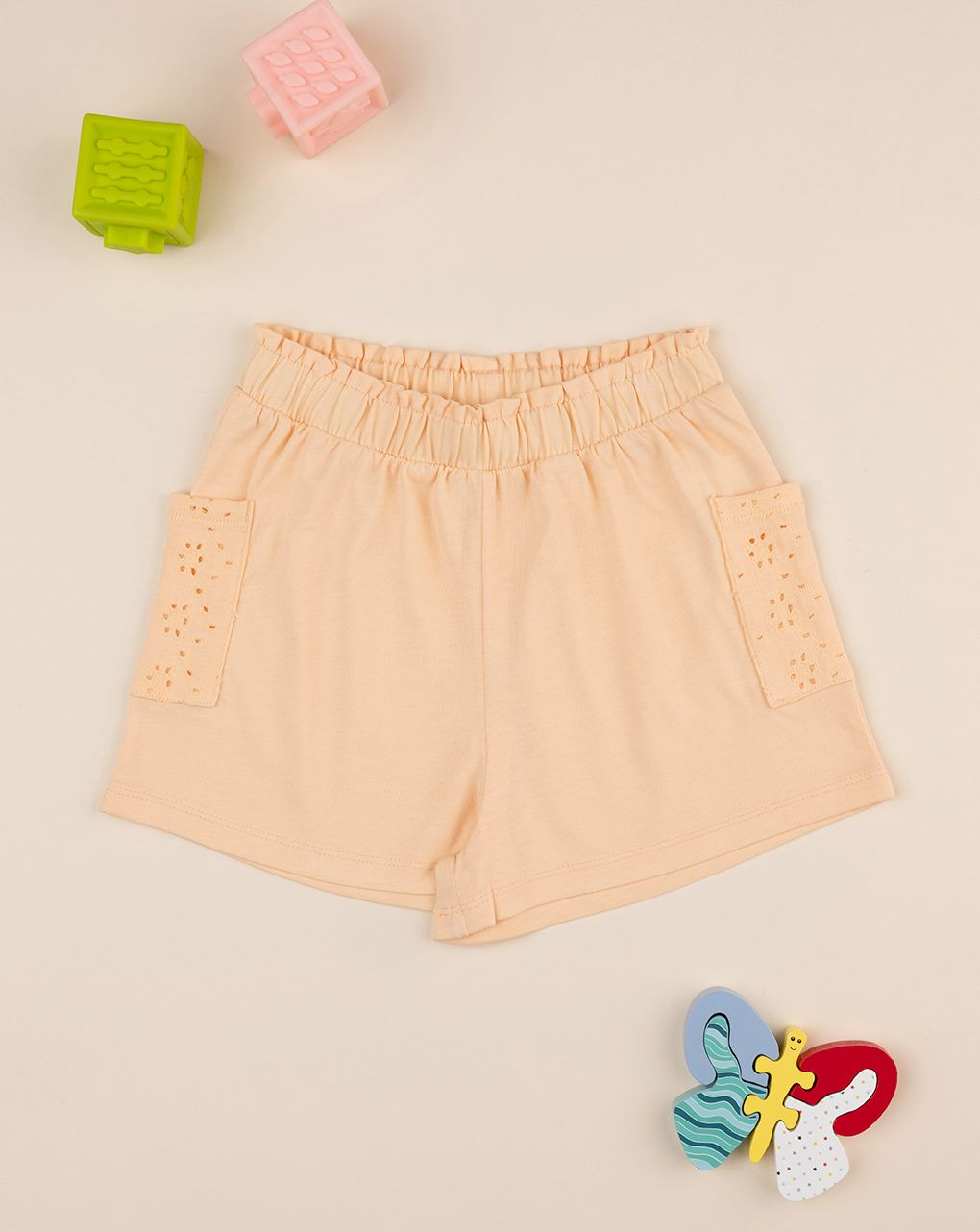 Shorts bimba sangallo arancione - immagine 2