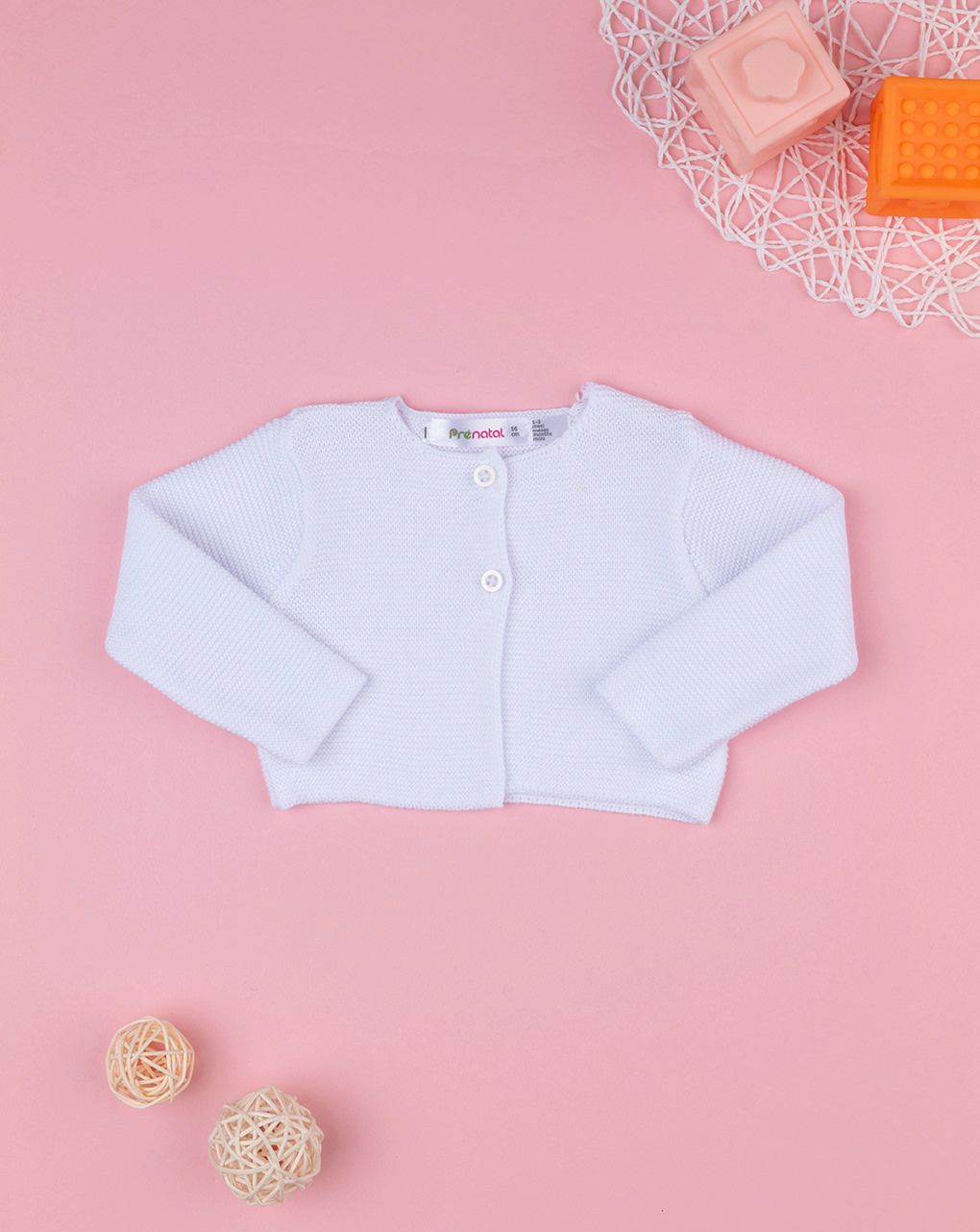 Cardigan in tricot di cotone - immagine 2