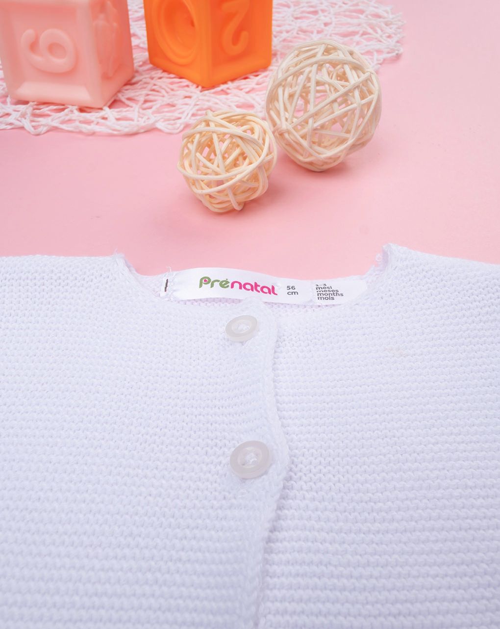 Cardigan in tricot di cotone - immagine 5