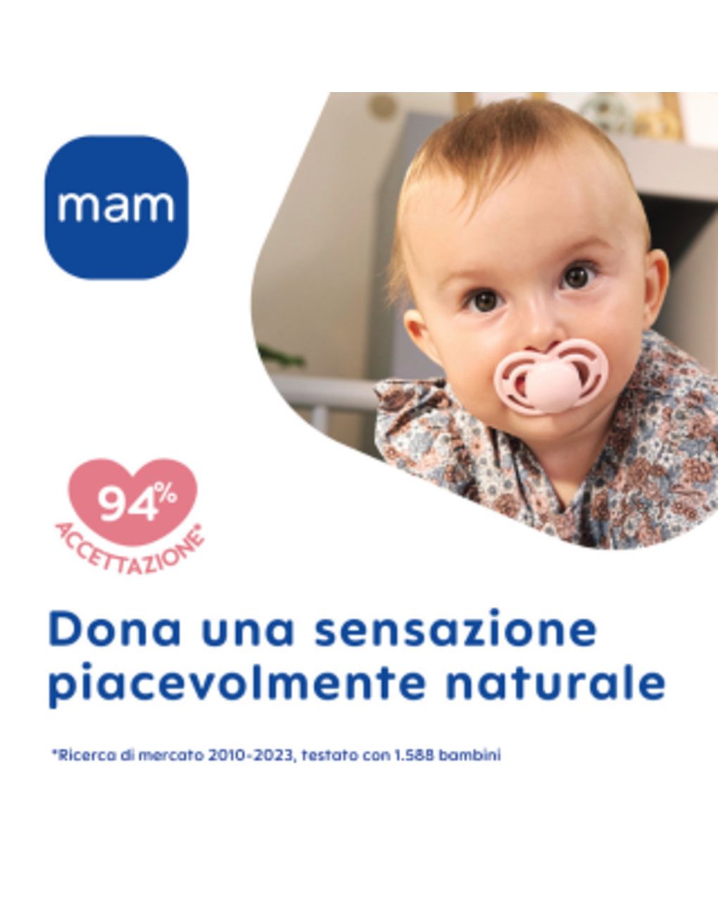 Succhietto perfect start confezione doppia 0-2 mesi – azzurro – mam - immagine 4
