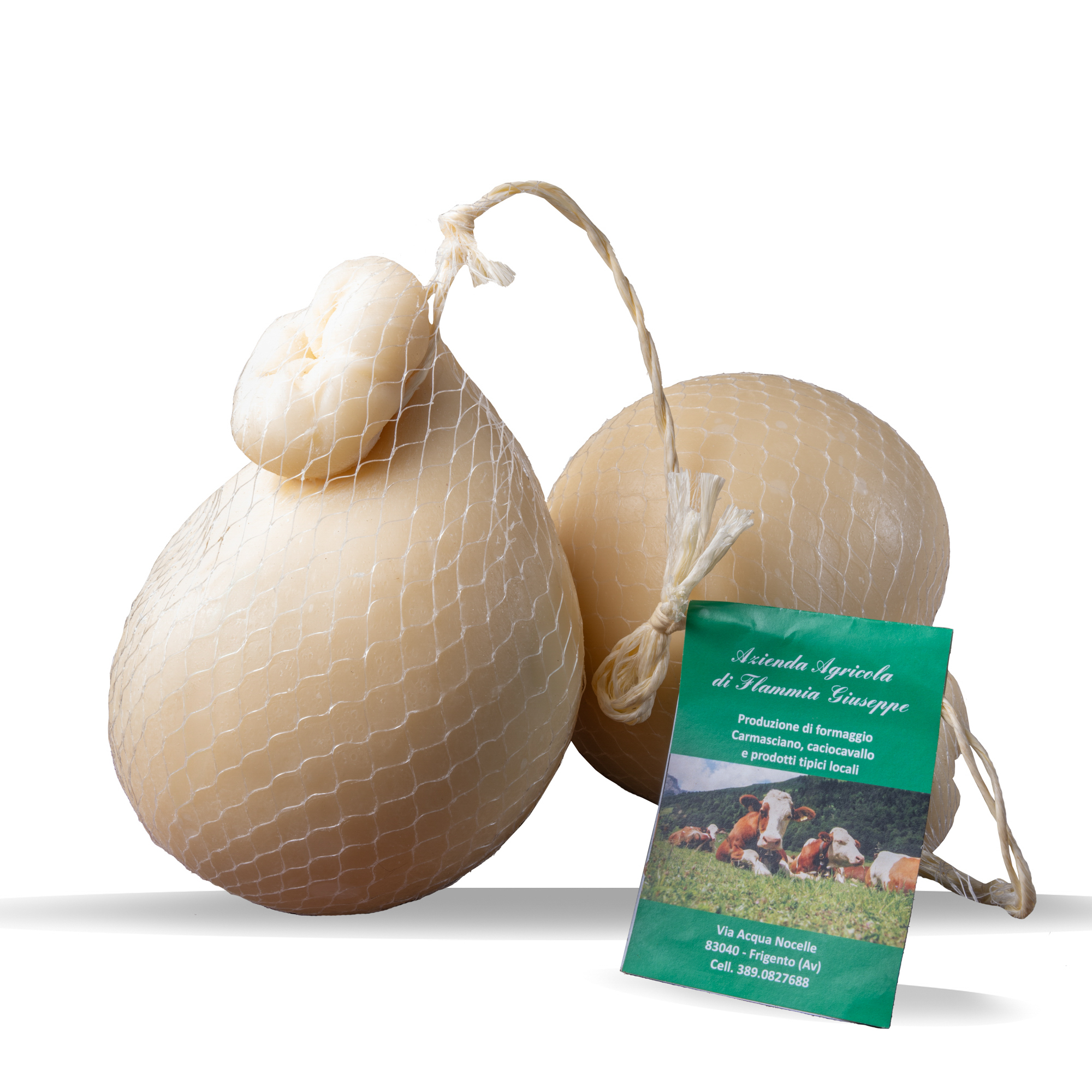 Caciocavallo stagionatura media 1kg Az” Agricola Flammia Giuseppe “ - immagine 2