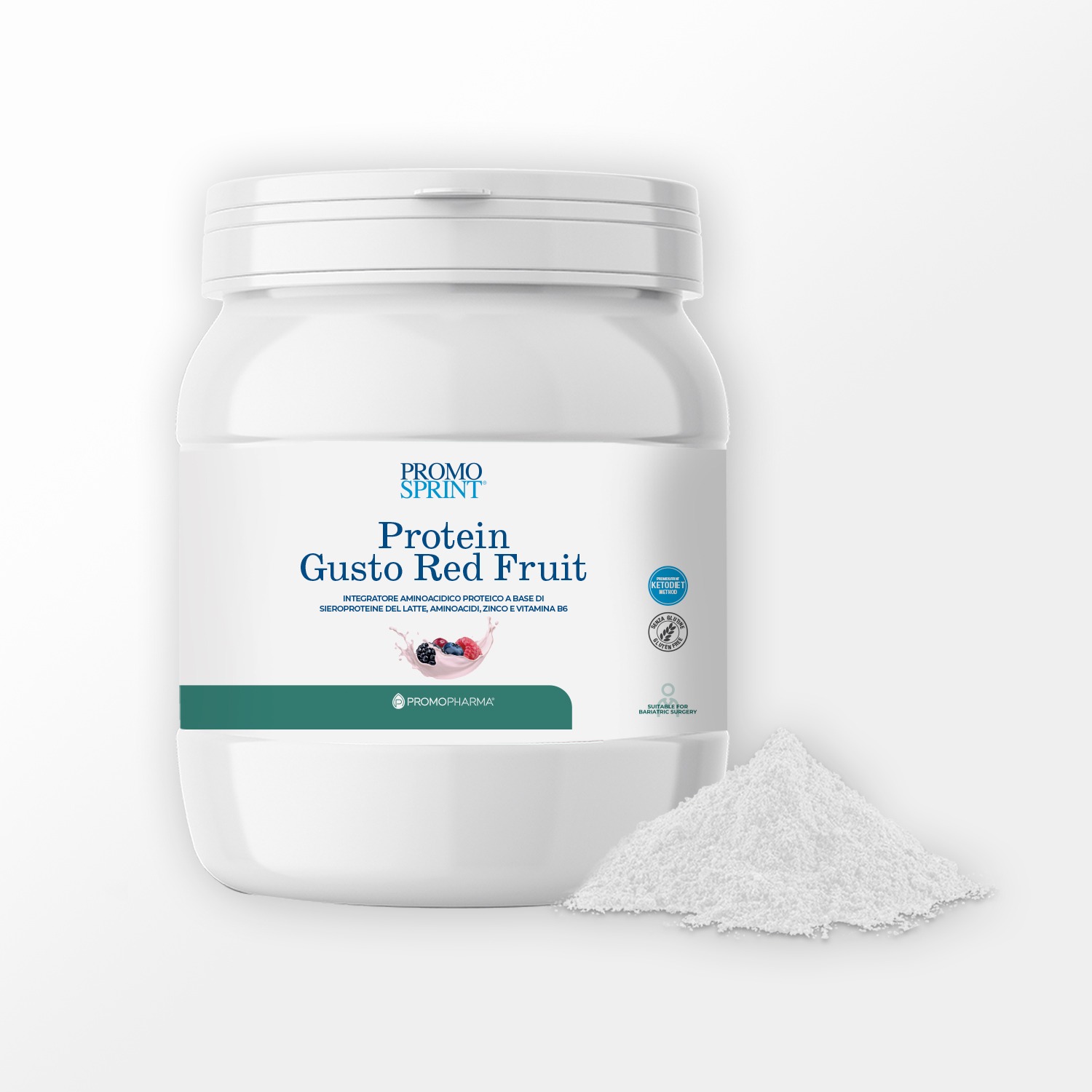 Protein Red Fruit – 450 g - immagine 2