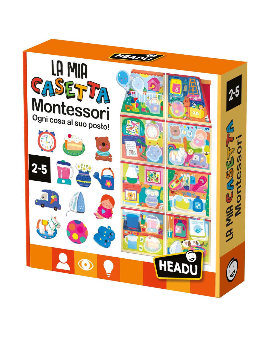 La mia casetta montessori. ogni cosa al suo posto! 2/5 anni – headu - immagine 2
