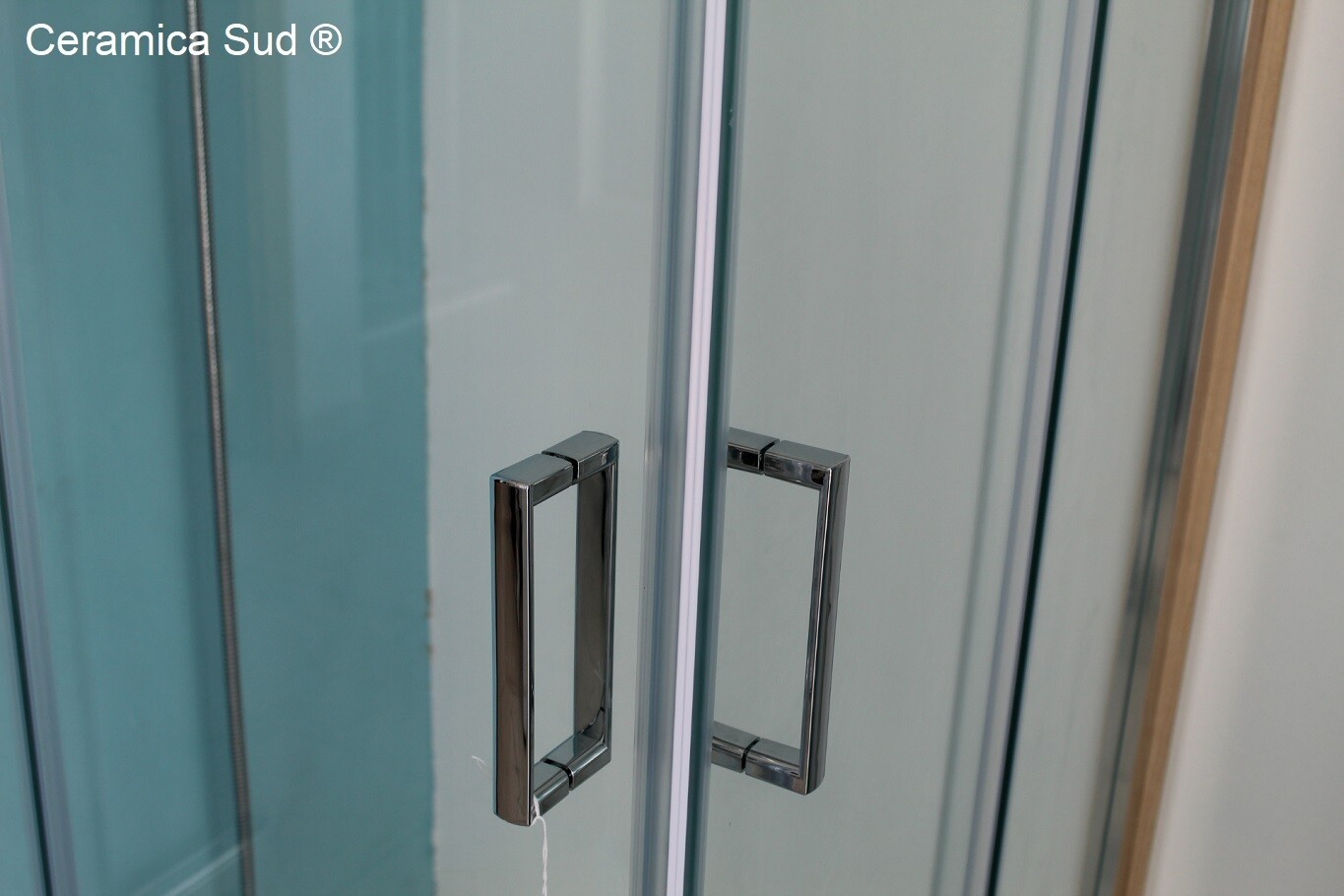 Box doccia angolare con tolleranza 66, 67, 68 x 113, 114, 115 cm. cristallo certificato - immagine 4