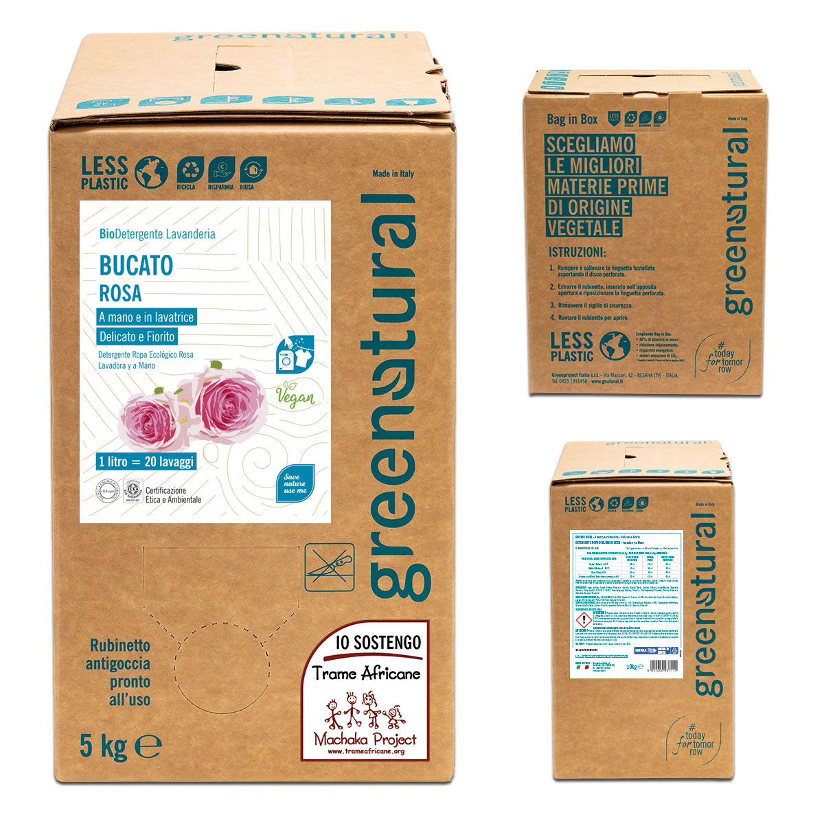 Bucato a mano e in lavatrice alla Rosa (sfuso alla spina) gr 100 - immagine 2