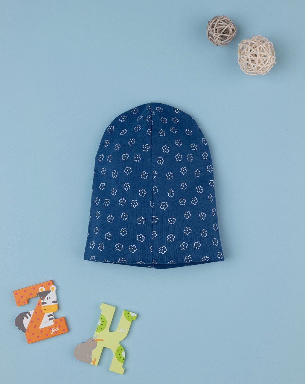 Berretto bimba blu - immagine 3