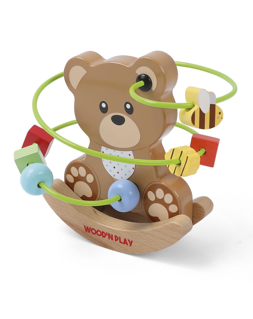 Orsetto con labirinito – 12m+ – wood ‘n’ play - immagine 5