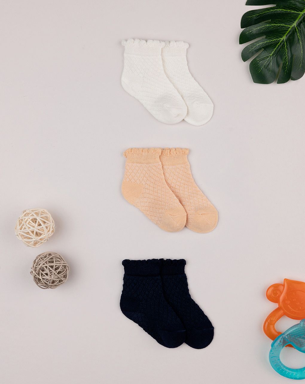 Pack 3 calze corte bimba - immagine 3