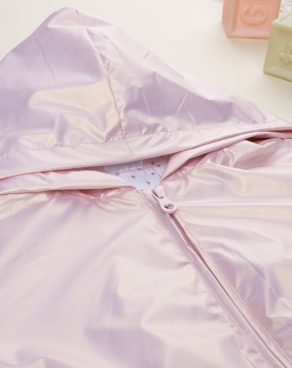 Giacca bambina rosa cangiante - immagine 4