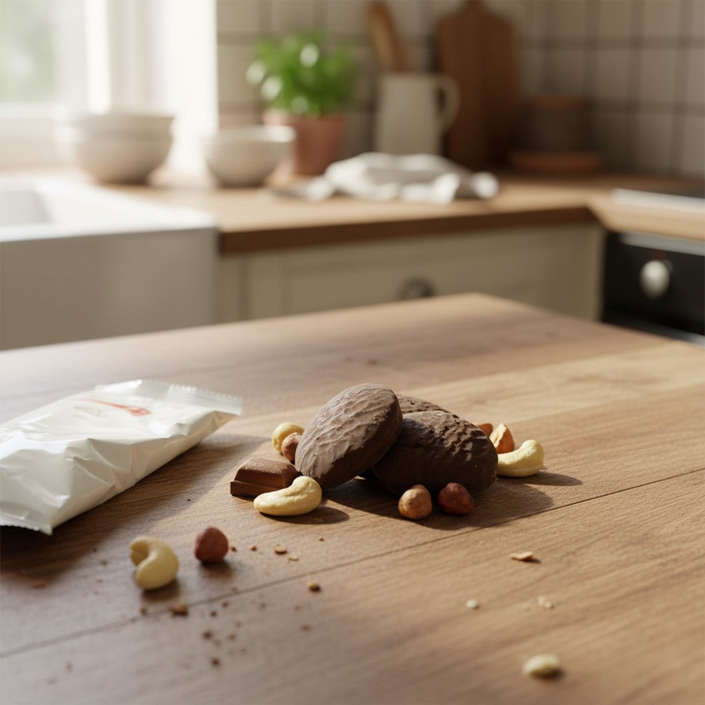Nuvole proteiche al cacao ricoperte di cioccolato - immagine 3